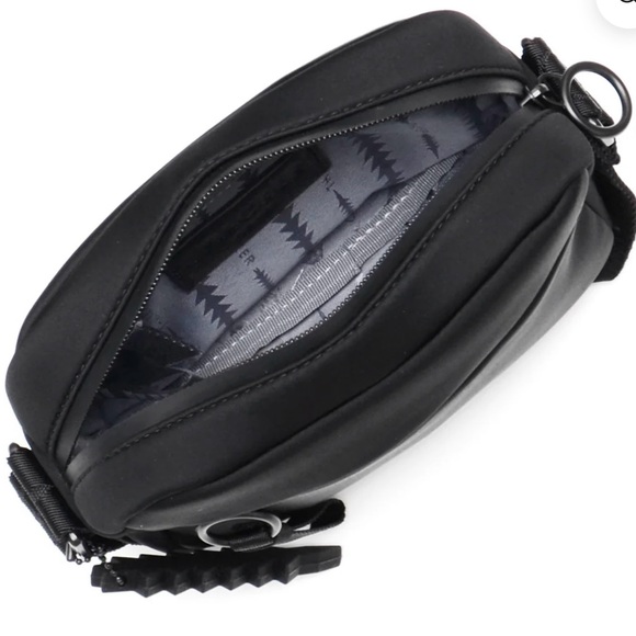 Thacker Neoprene Black Cocoon Camera Crossbody Bag EUC Ret $98 - Picture 4 of 10